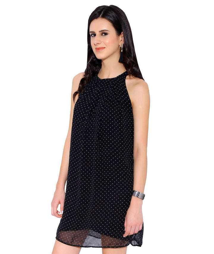 Black Polka Dot Dress.