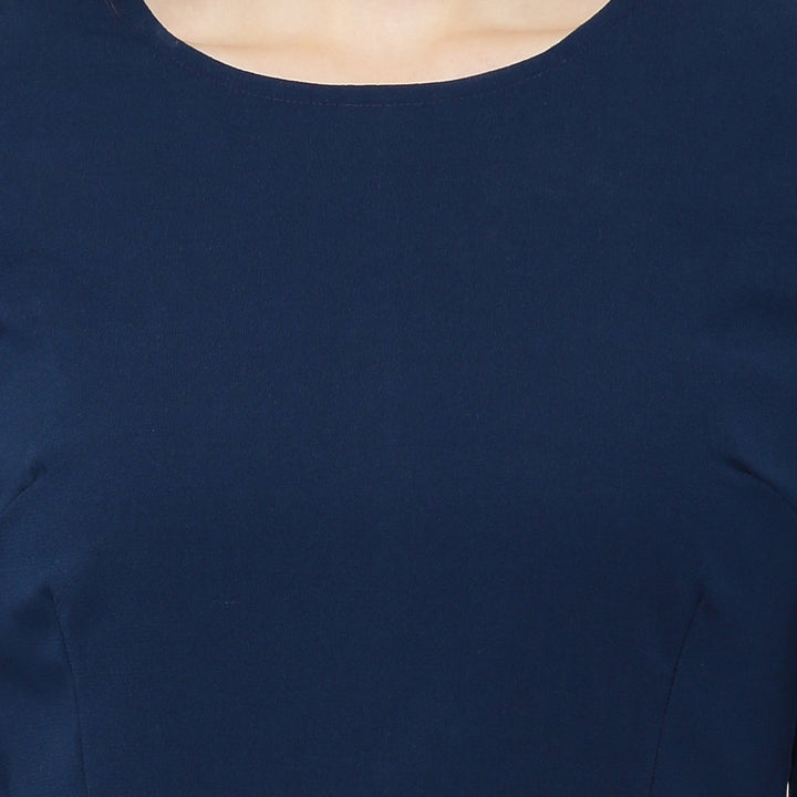 Navy Blue Short Jumpsuit