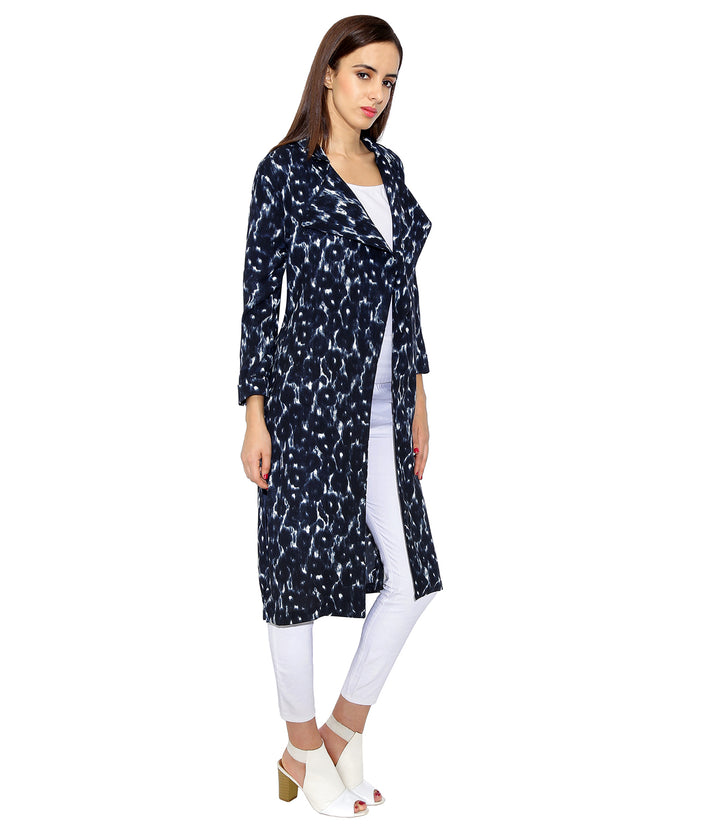 Full Sleeves Printed Coat