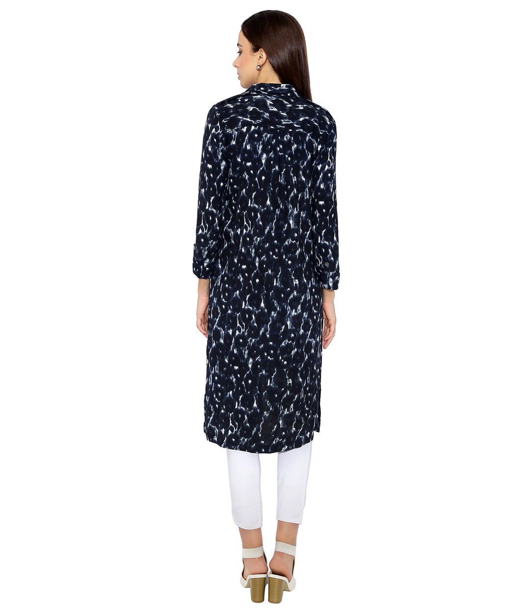 Full Sleeves Printed Coat