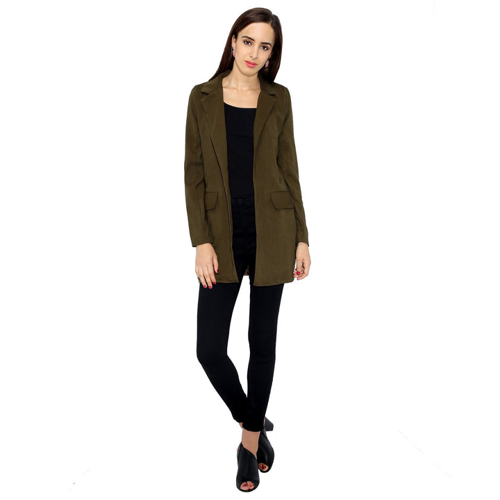 Olive Green Smart Jacket