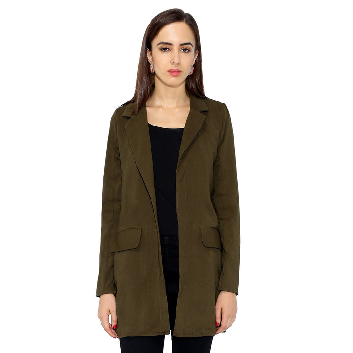 Olive Green Smart Jacket