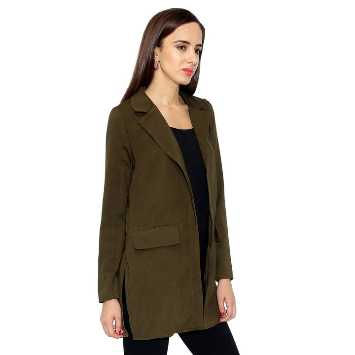 Olive Green Smart Jacket