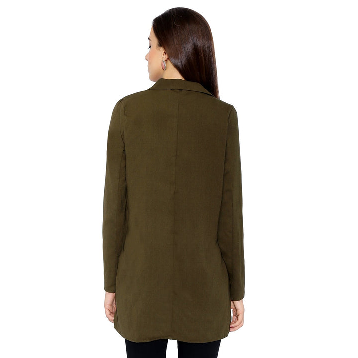 Olive Green Smart Jacket