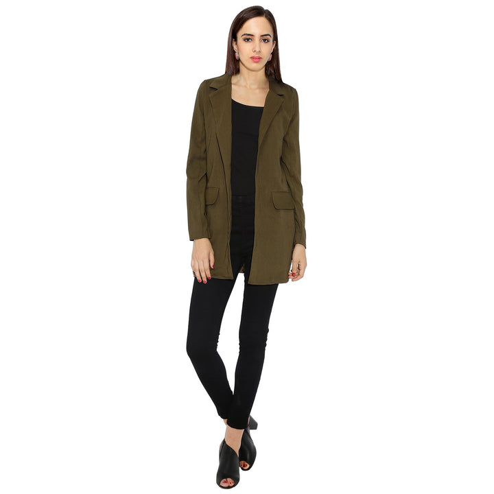 Olive Green Smart Jacket