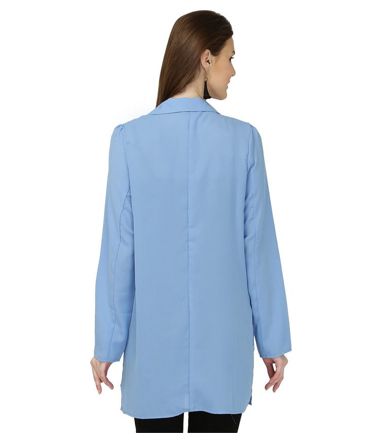 Light Blue Full Sleeves Jacket