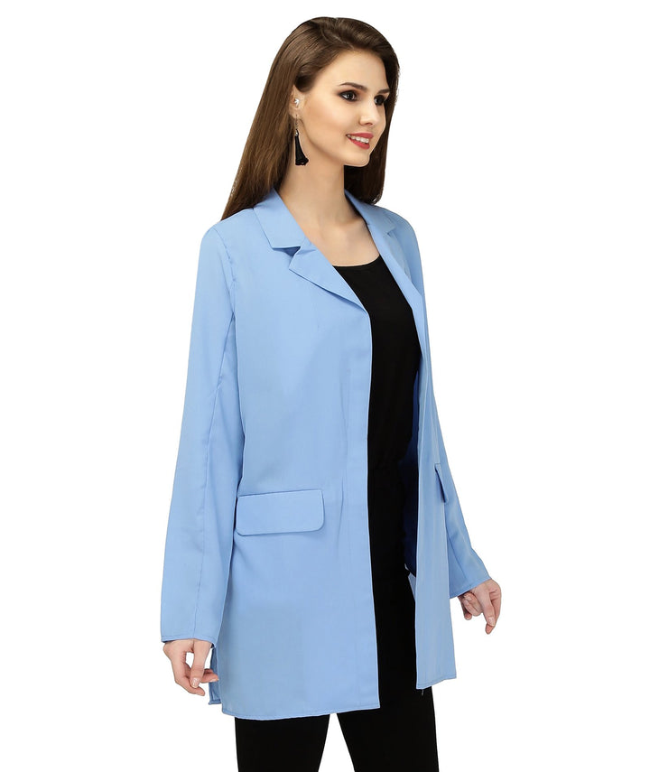 Light Blue Full Sleeves Jacket