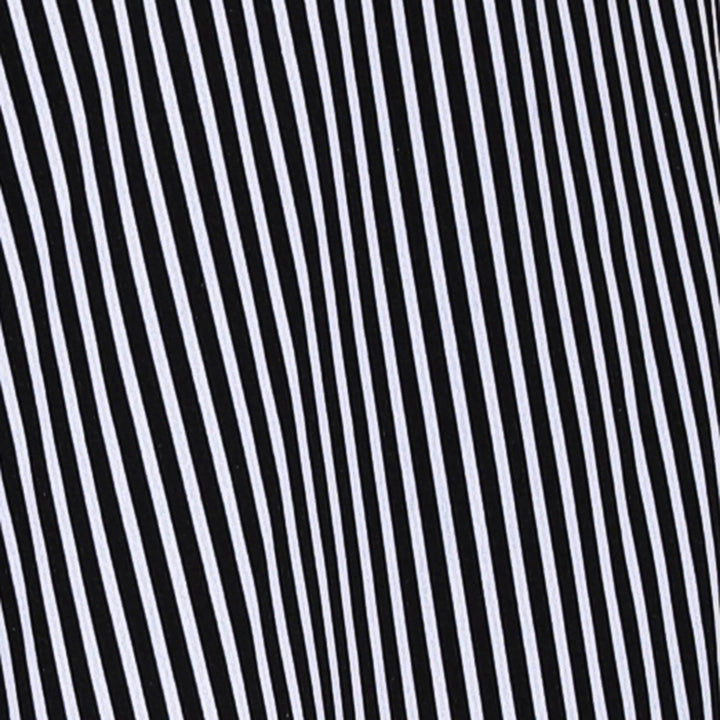 Striped Asymmetric Skirt