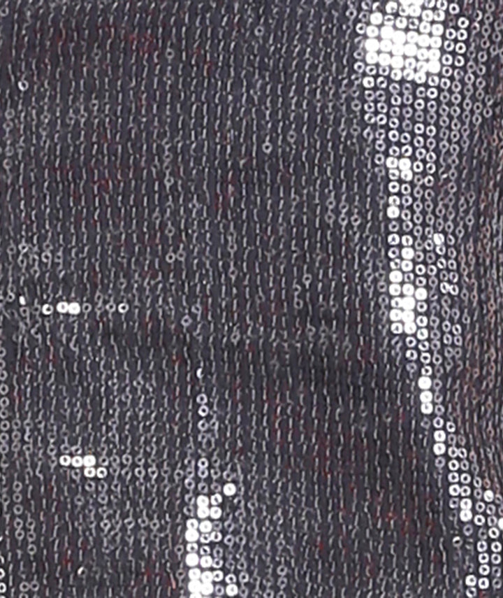 Grey Sequins Party Top