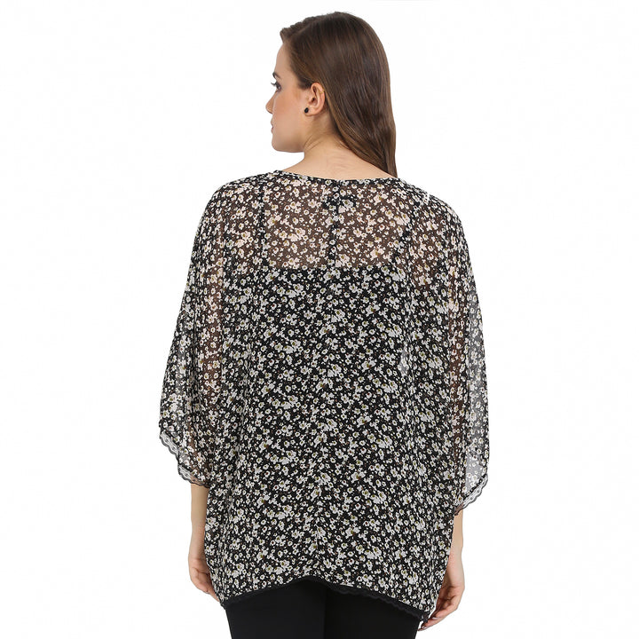 Floral Printed Kimono