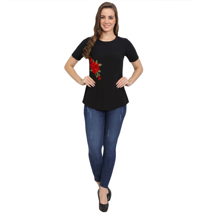 Black Rose Top