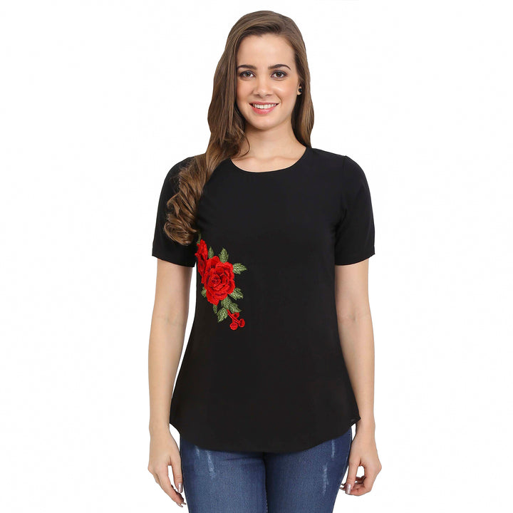 Black Rose Top