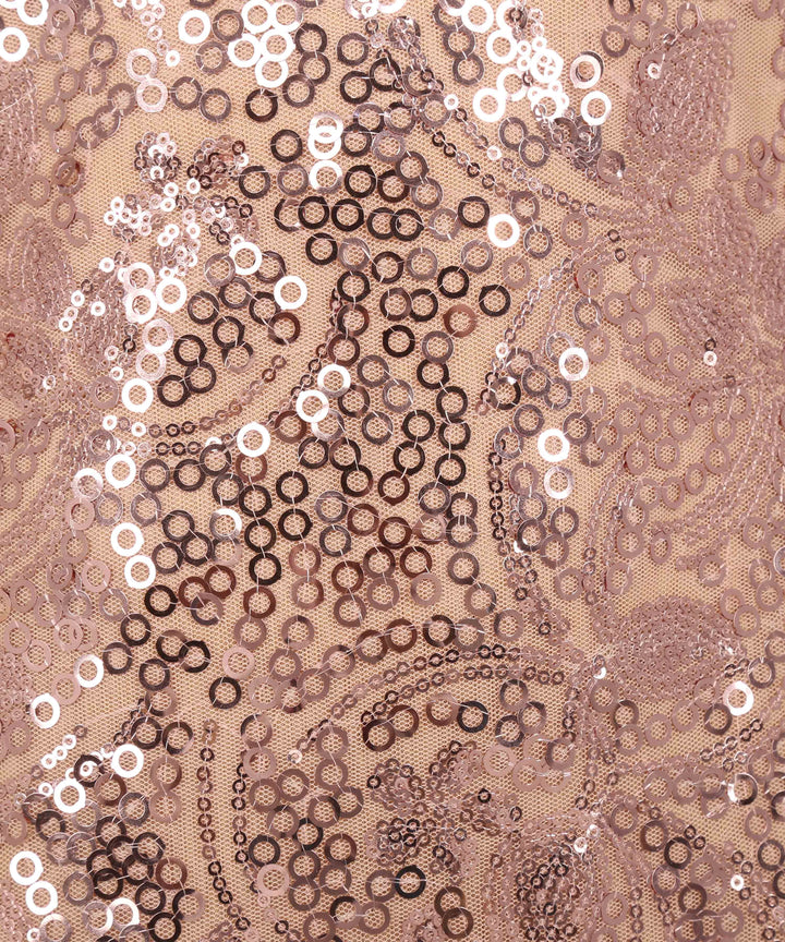 Sequin Body Fit Spaghetti Strap Dress