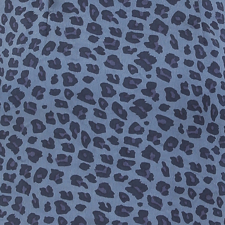 Animal Print Satin Dress