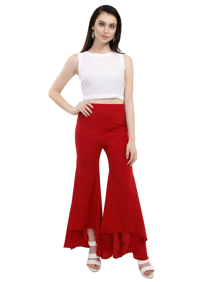 White Linen Crop Top
