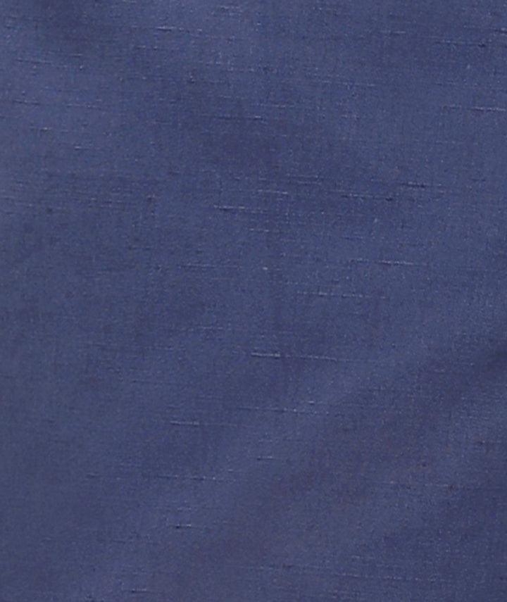 Frilled Blue Linen Shorts