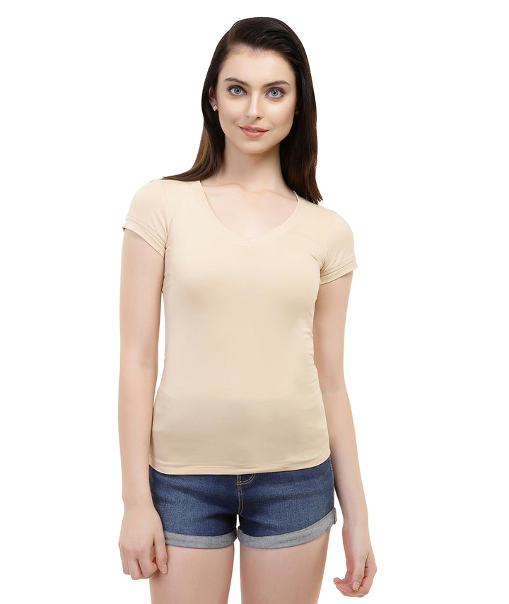 Nude Not-So-Basic T Shirt