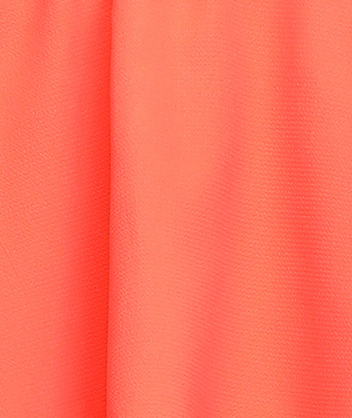 Coral Layered Bardot Dress
