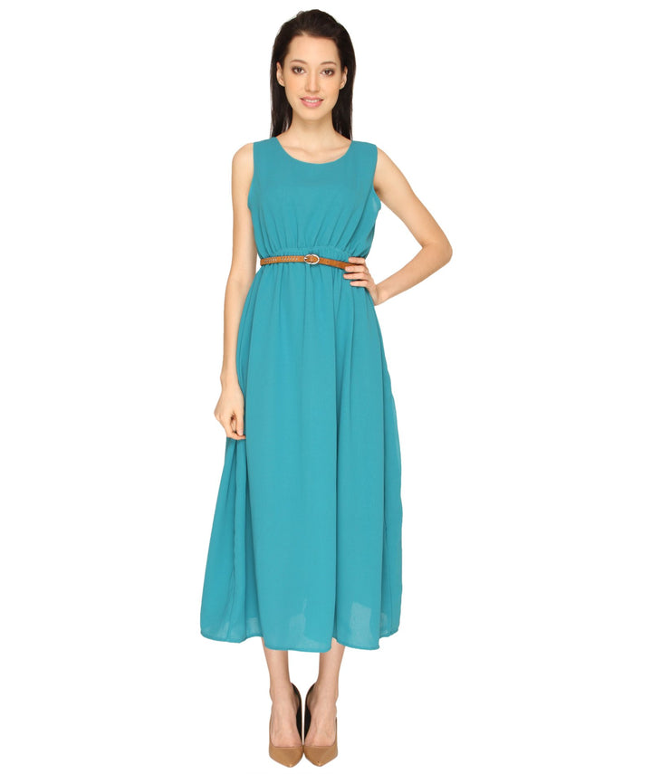 Blue Day Maxi  Dress