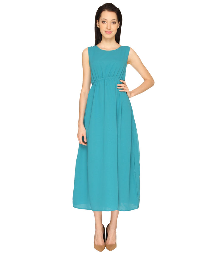 Blue Day Maxi  Dress