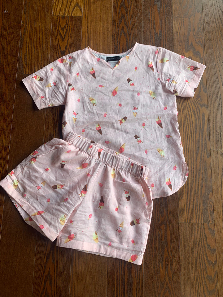 Ice Cream Nightsuit Set