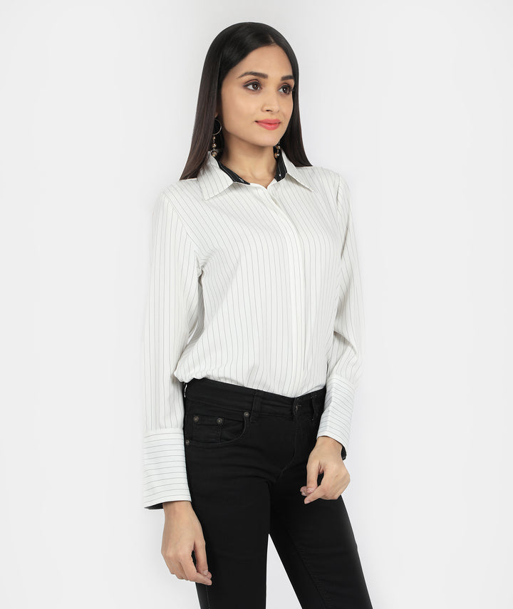 Striped Formal Shirt