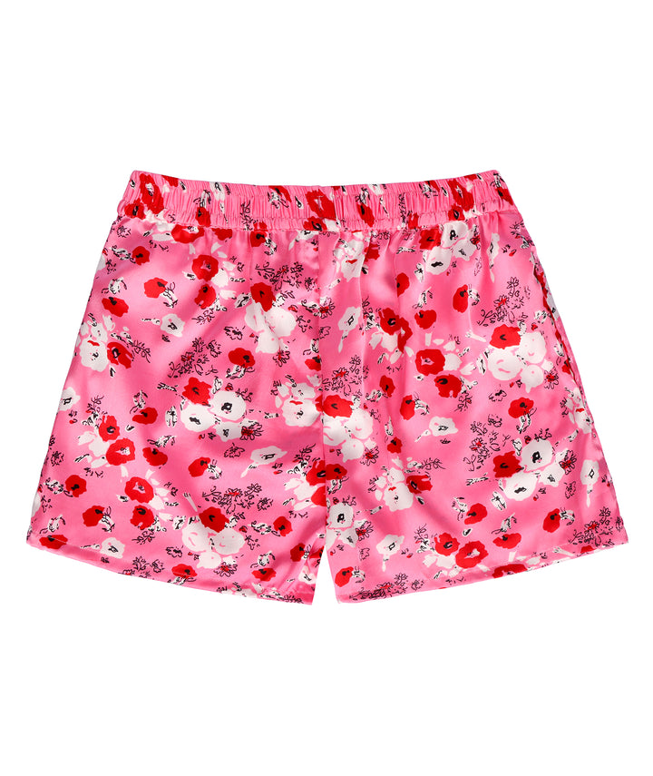 Pretty Pink Satin Shorts
