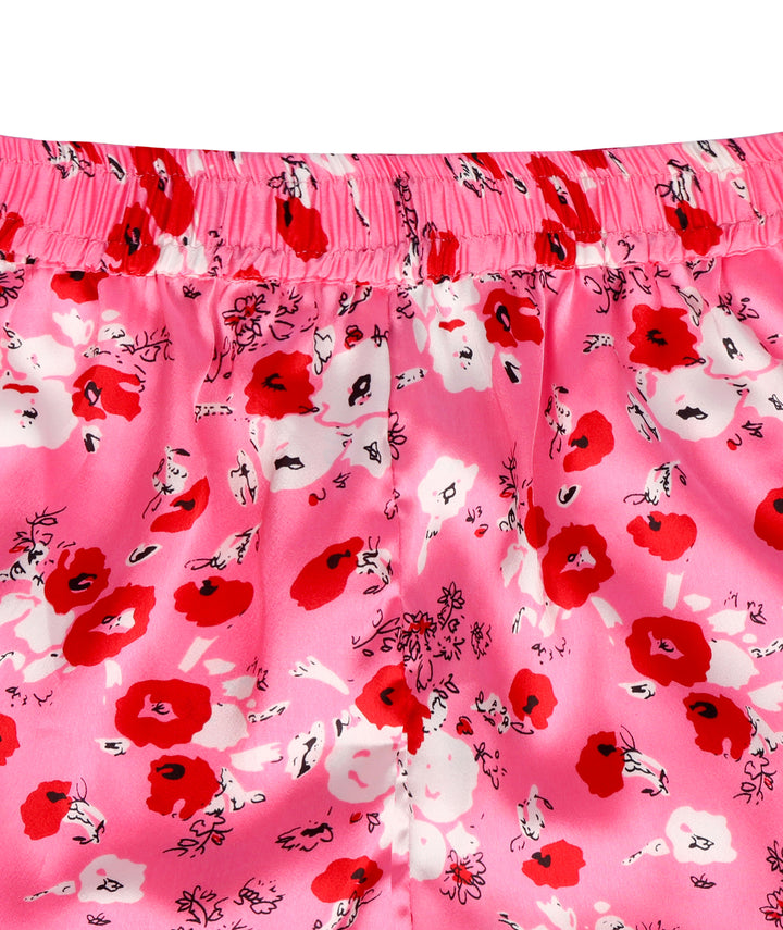 Pretty Pink Satin Shorts