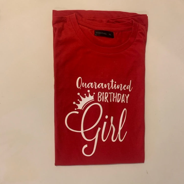 Quarantine birthday t shirt