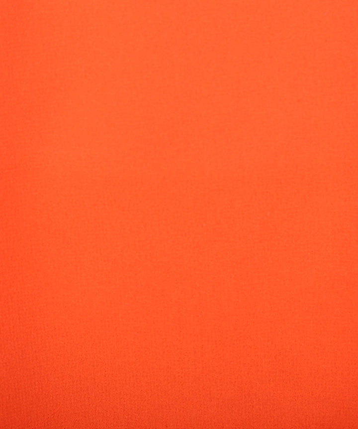 Orange Sleeveless Sheer Top