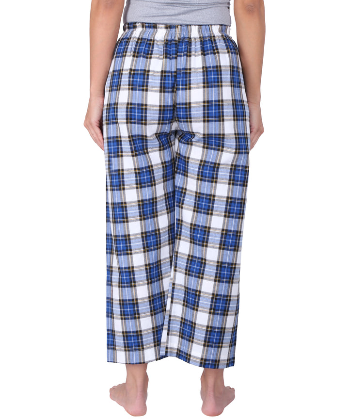 Blue & White Checks Pyjama