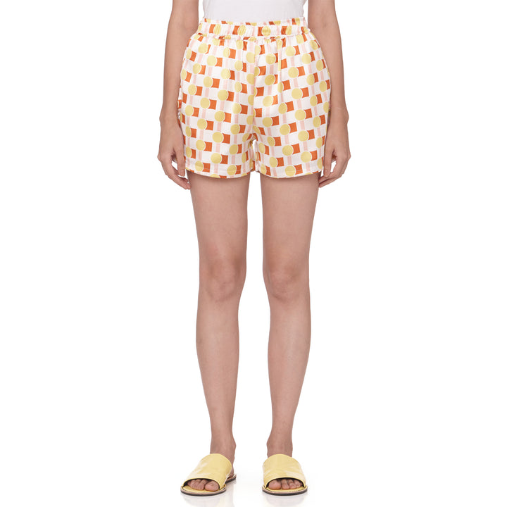 Bright Satin Boxer Shorts