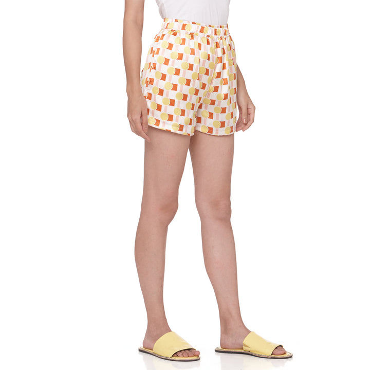 Bright Satin Boxer Shorts