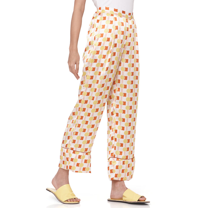 Bright Satin Pants