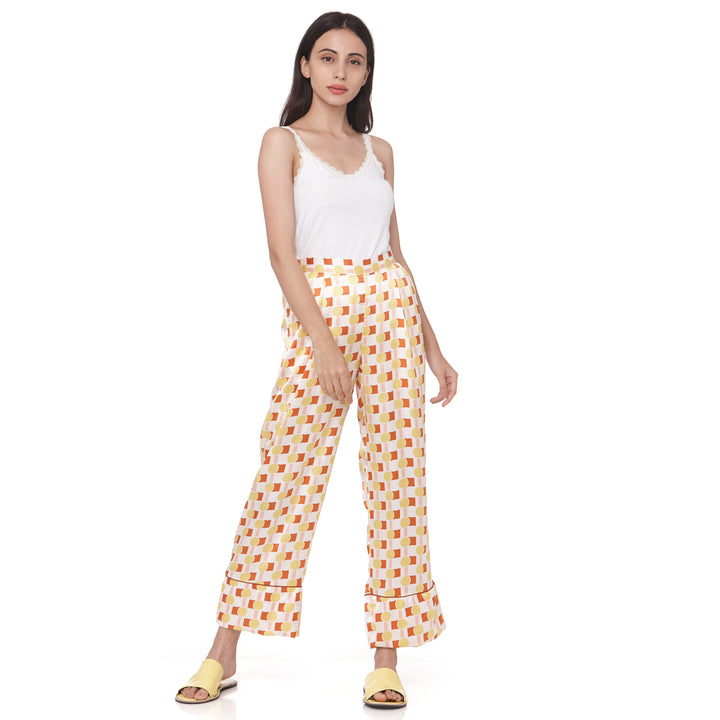 Bright Satin Pants