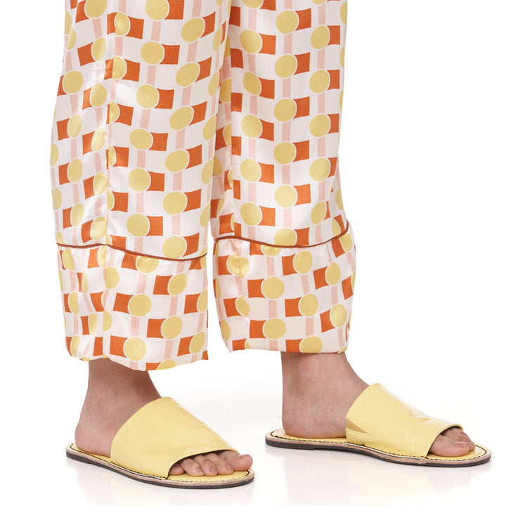 Bright Satin Pants