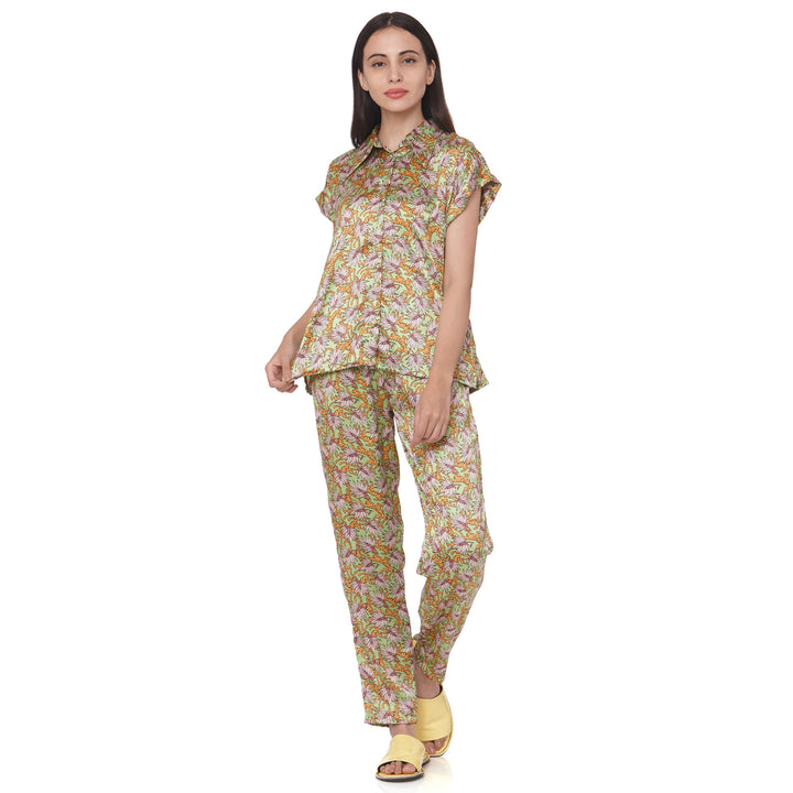 Forest printed Pants