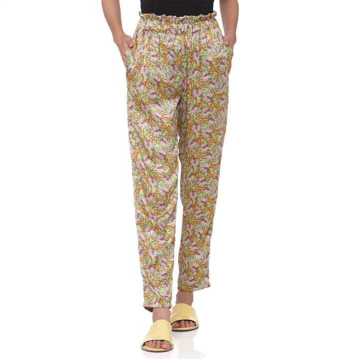 Forest printed Pants