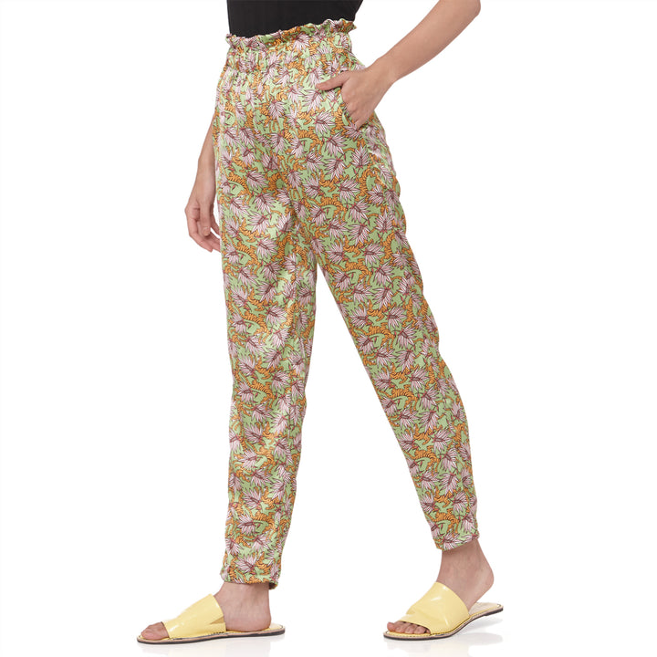 Forest printed Pants