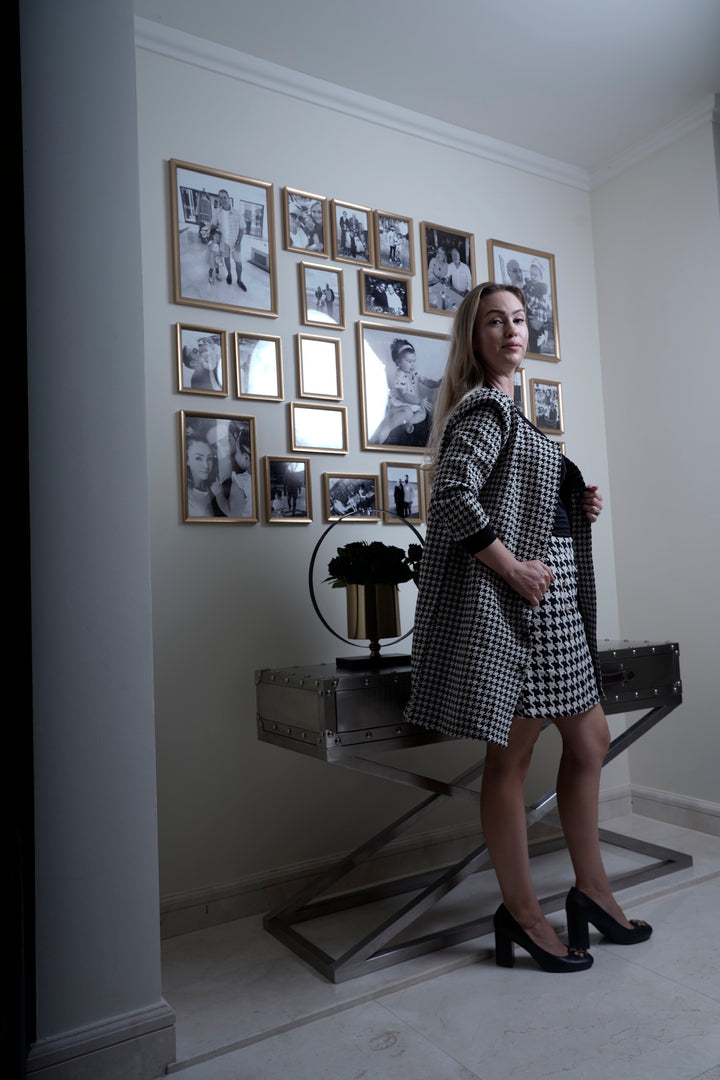Houndstooth Winter Coord Set