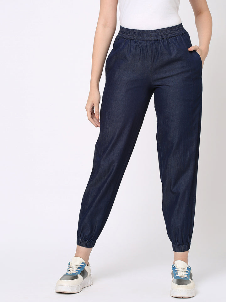 Smart Denim Joggers