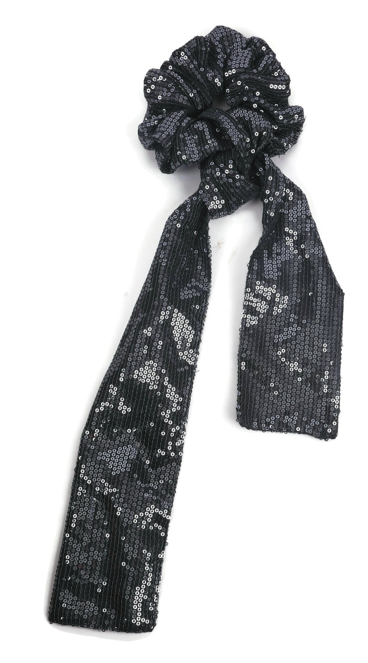 Sequins scrunchies cum bandana set