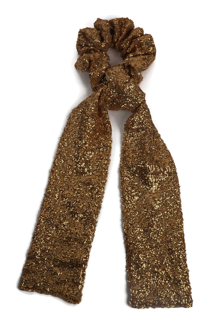 Sequins scrunchies cum bandana set