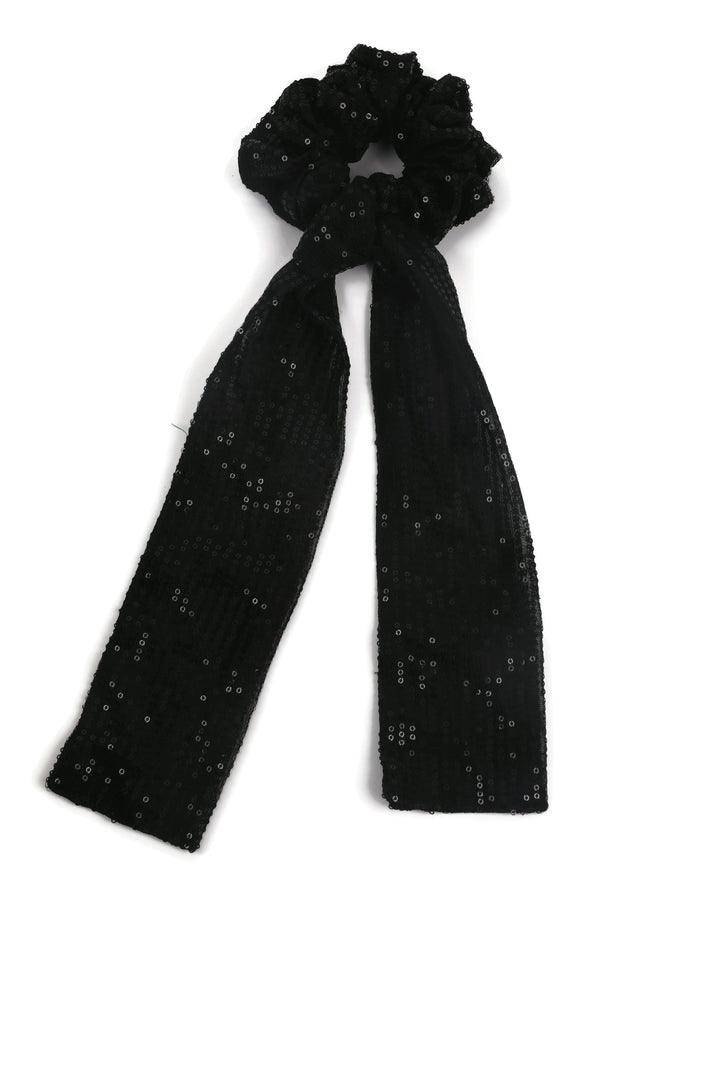 Sequins scrunchies cum bandana set