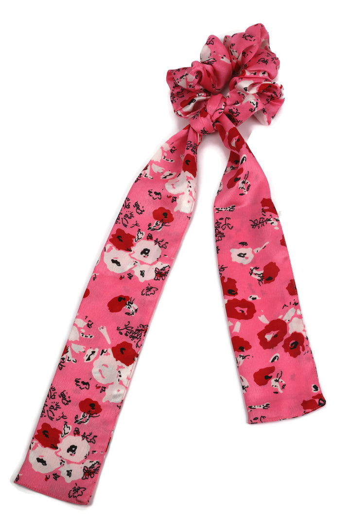 Printed scrunchies cum bandana set