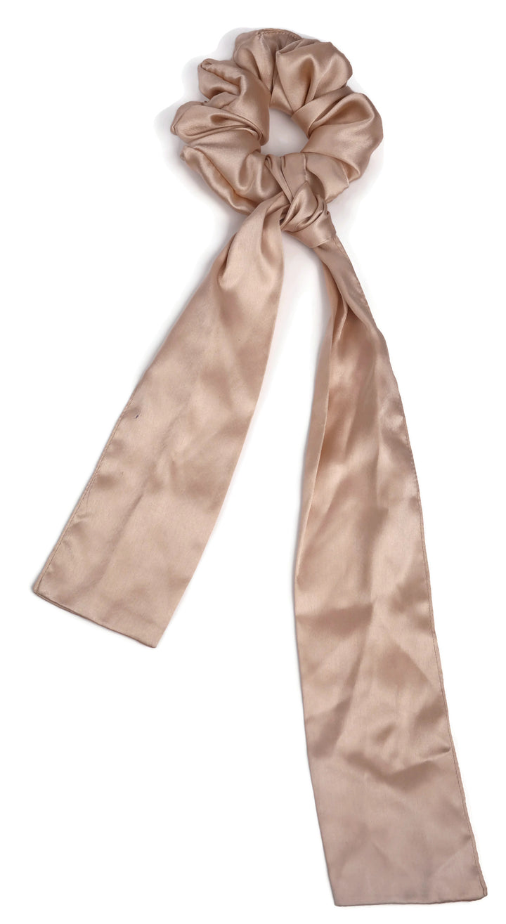 Satin scrunchies cum bandana set