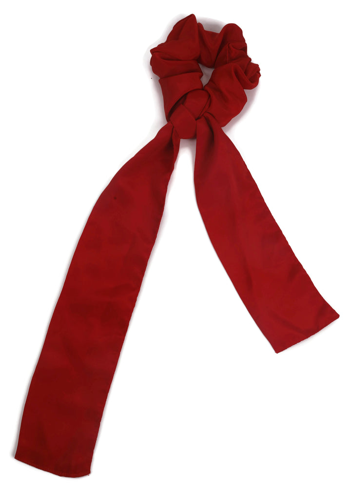 Satin scrunchies cum bandana set