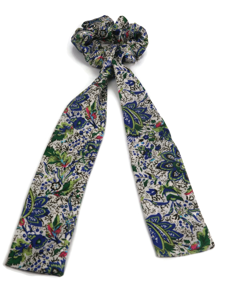 Printed scrunchies cum bandana set