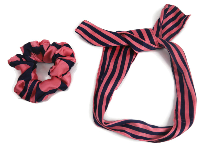 Printed scrunchies cum bandana set