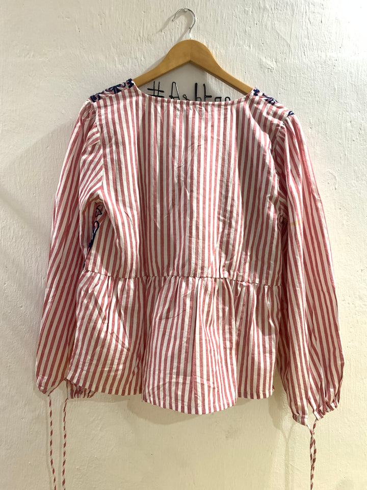 Cotton Embroidered Top